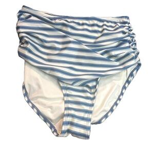 Nani Ruched High Rise Bottom Swim Suit Bottom, Size XS